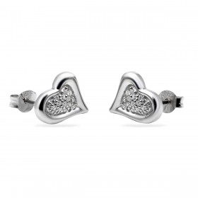 13.1_Silber_Ohrstecker_Herz_mit_Zirkonia