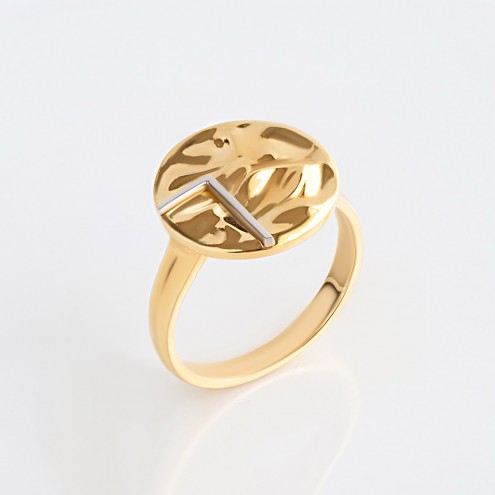 29.1_Ring_Crumpled_Silber_vergoldet