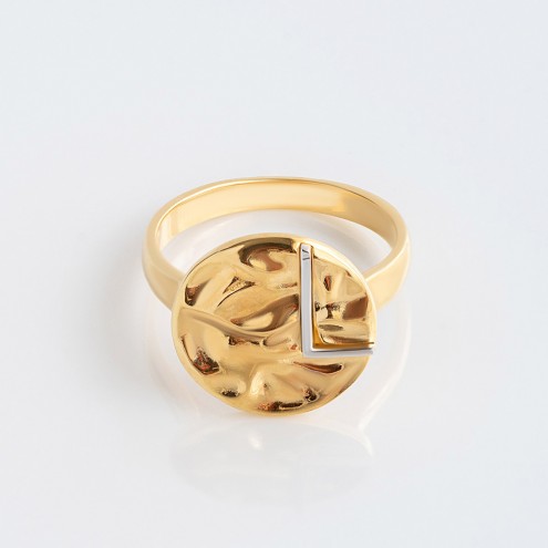 29.2_Ring_Crumpled_Silber_vergoldet