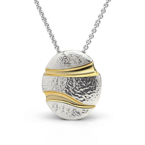 35.1_Anhänger_Stone_Silber_bicolor