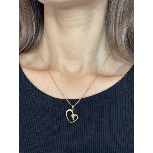 12.3_Halskette_Mutter_Kind_Silber_vergoldet